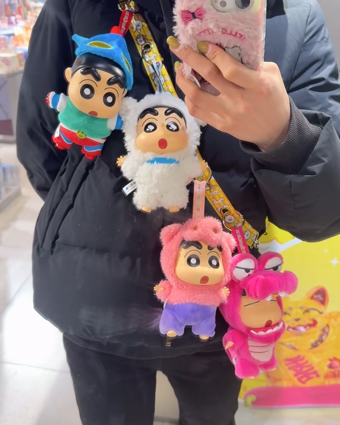 <官方正版授權>蠟筆小新 換裝派對 搪膠 毛絨 盲盒