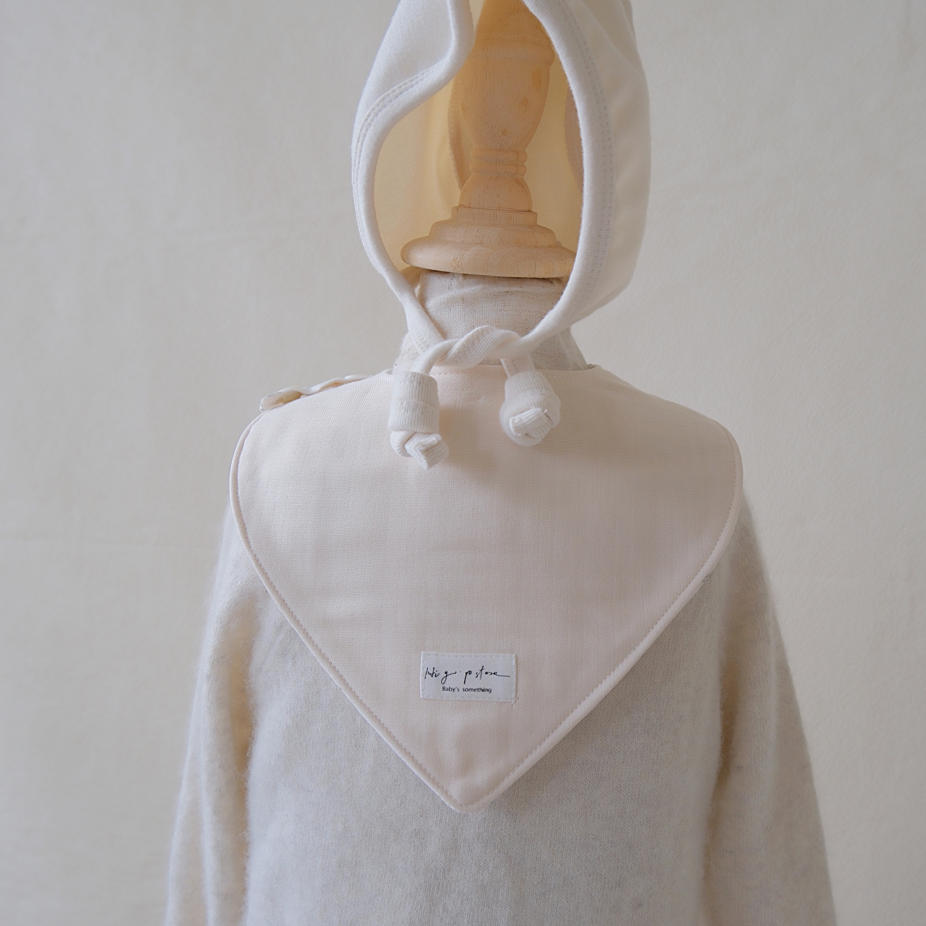 Hi Y.P store-手作圍兜-雙面三角兜-清新植花