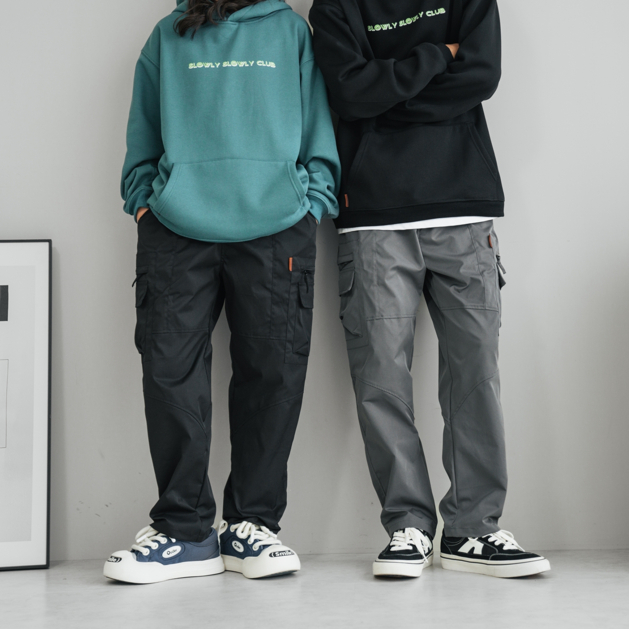 SBG 立體剪裁口袋長褲 SB1115