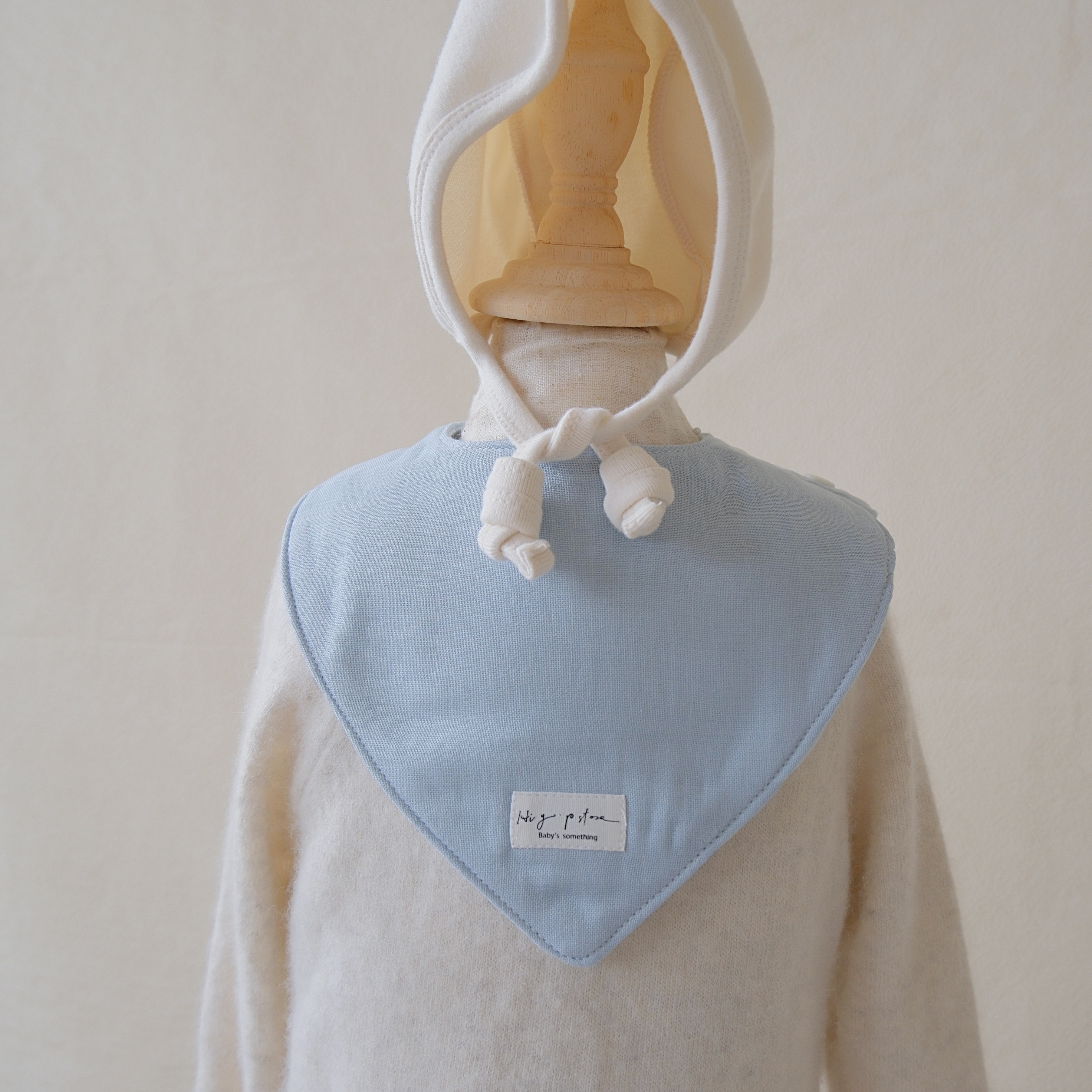 Hi Y.P store-手作圍兜-雙面三角兜-海洋之心