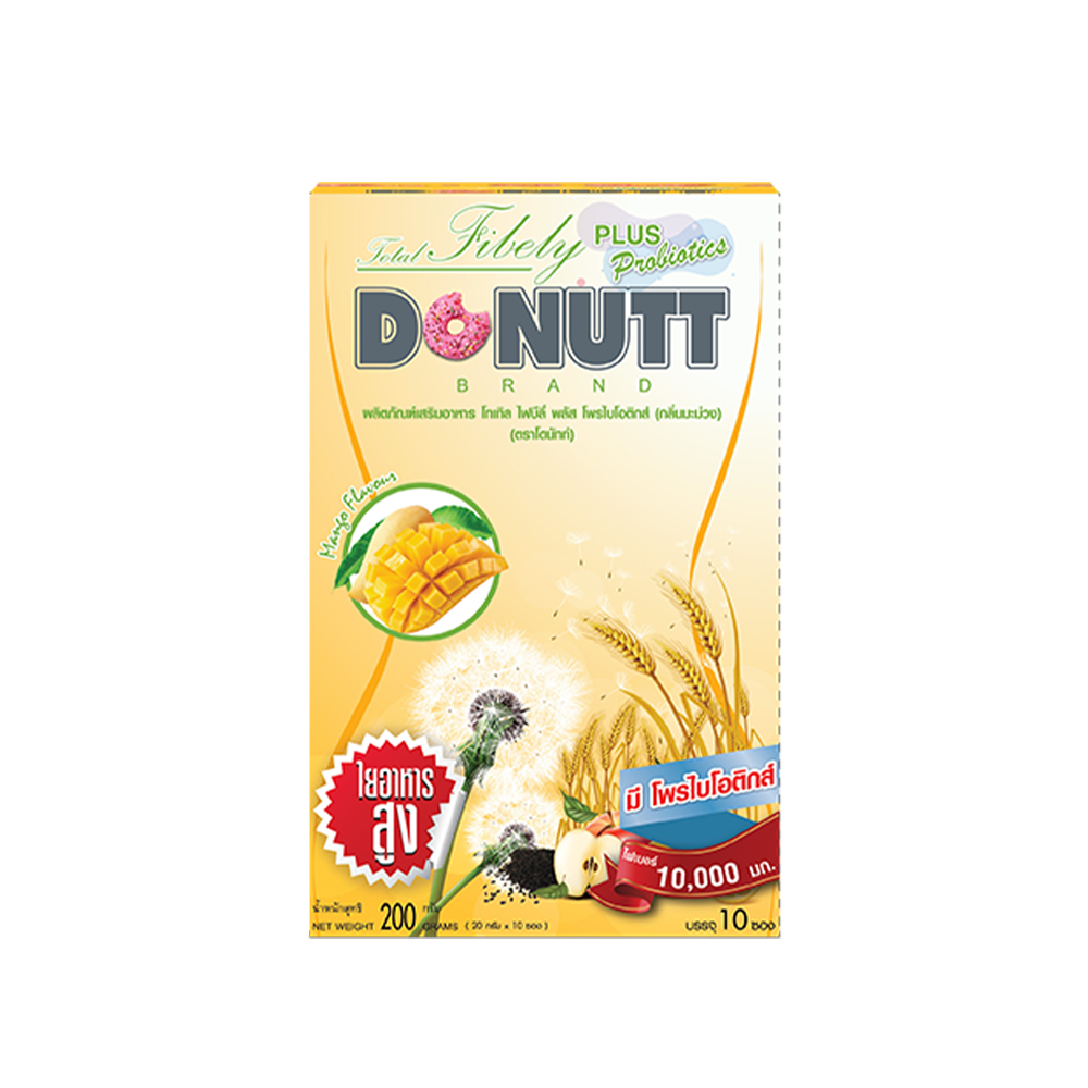 泰國DONUT多麗纖維酵素飲 （芒果味）