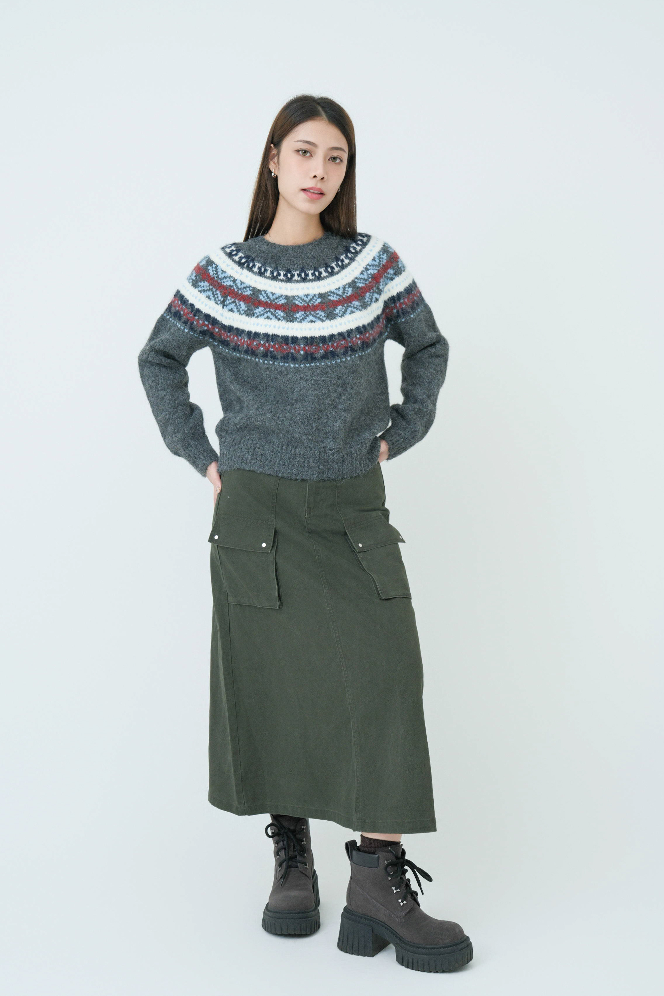 FW24_0309（上衣+半截裙）