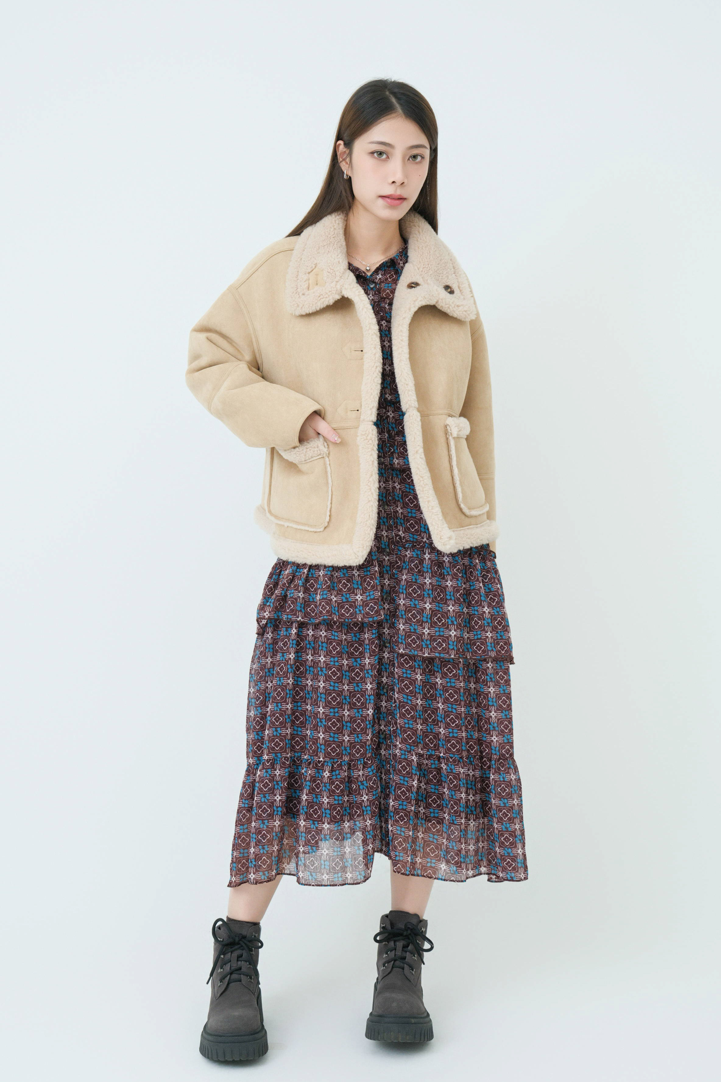 FW24_0312（外套+連身裙）