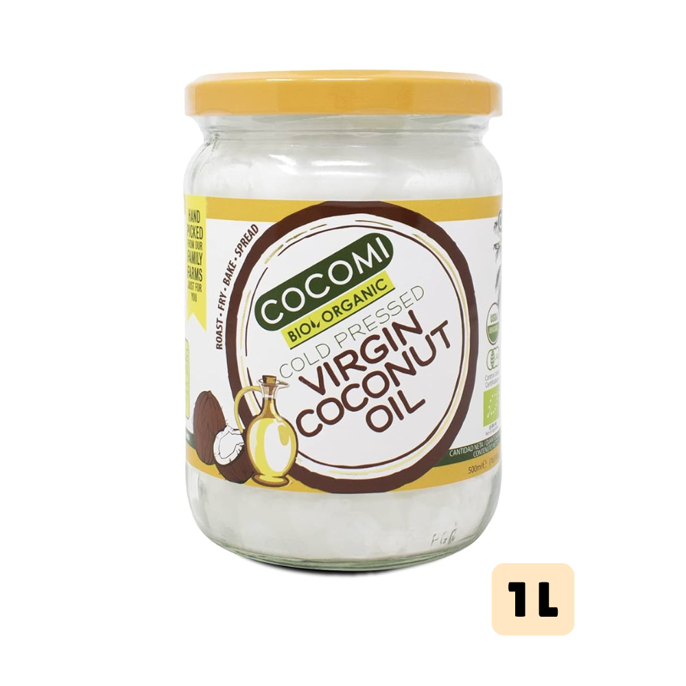 Cocomi - 有機冷壓初榨椰子油 (1升) (120651)