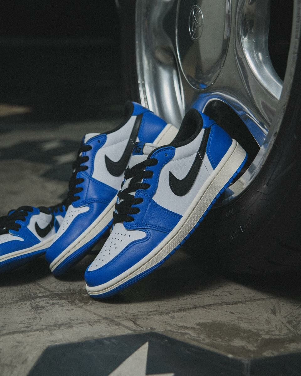 <平替快搶👑> NIKE Air Jordan 1 LOW OG "Game Royal" 皇家藍小閃電 男鞋(CZ0790-140)