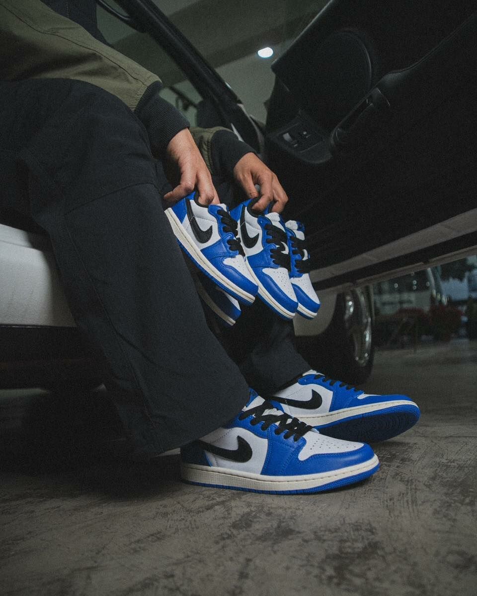 <平替快搶👑> NIKE Air Jordan 1 LOW OG "Game Royal" 皇家藍小閃電 男鞋(CZ0790-140)