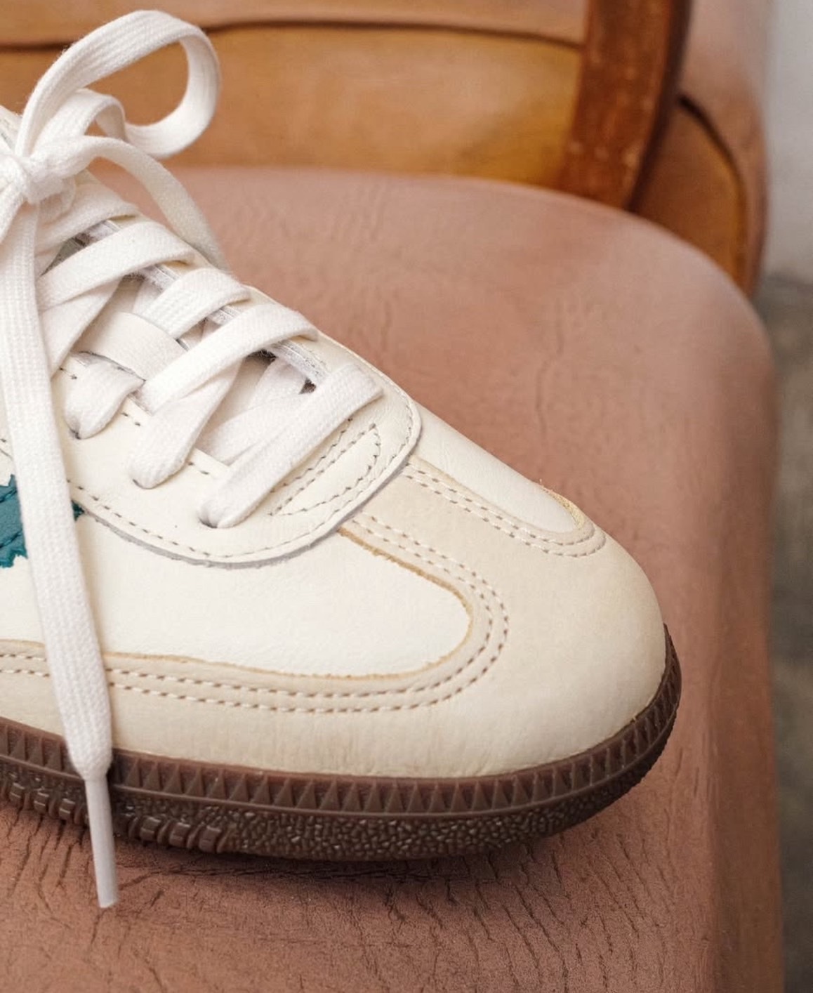 【代購】 adidas originals SAMBA OG 雲白綠 德訓鞋 IG1963