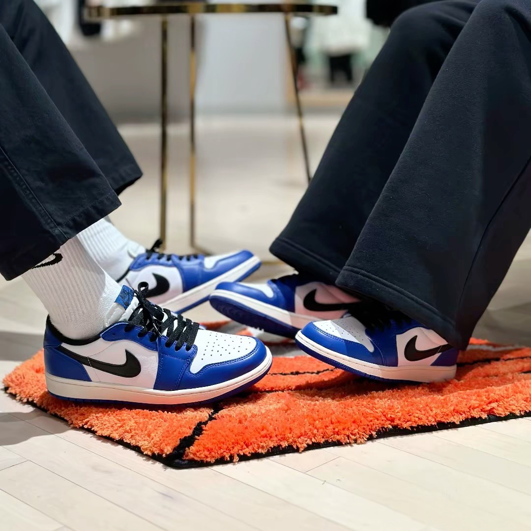 <快速出貨> Nike Air Jordan 1 Low OG 皇家藍小閃電 大童 (CZ0858-140)