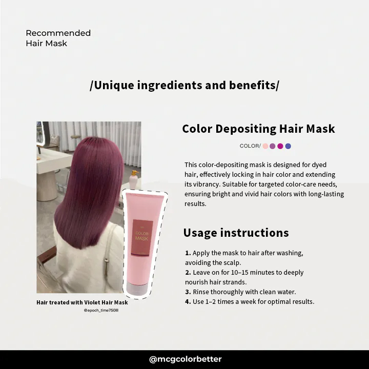 Color-Depositing Hair Mask