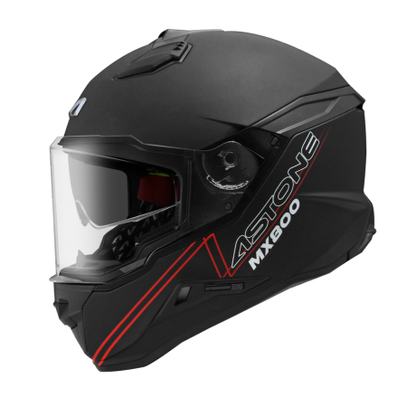 ASTONE MX800B 平光黑 素色 內墨片 多功能帽款