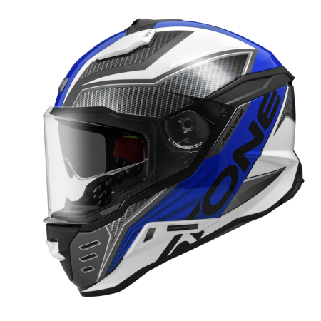 ASTONE MX800B 白 BF7藍 彩繪 內墨片 多功能帽款