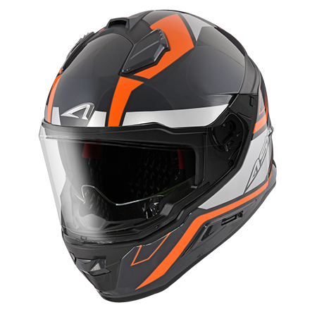 ASTONE MX800B 黑銀 BF9 橘 彩繪 內墨片 多功能帽款