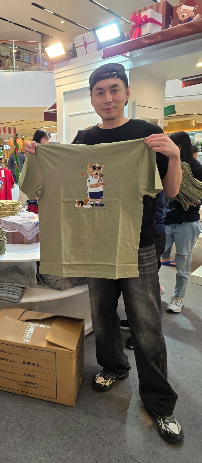 【SamSam泰國直播】BEVERLY HILLS POLO L0103215 男裝短袖上衣 (綠色)