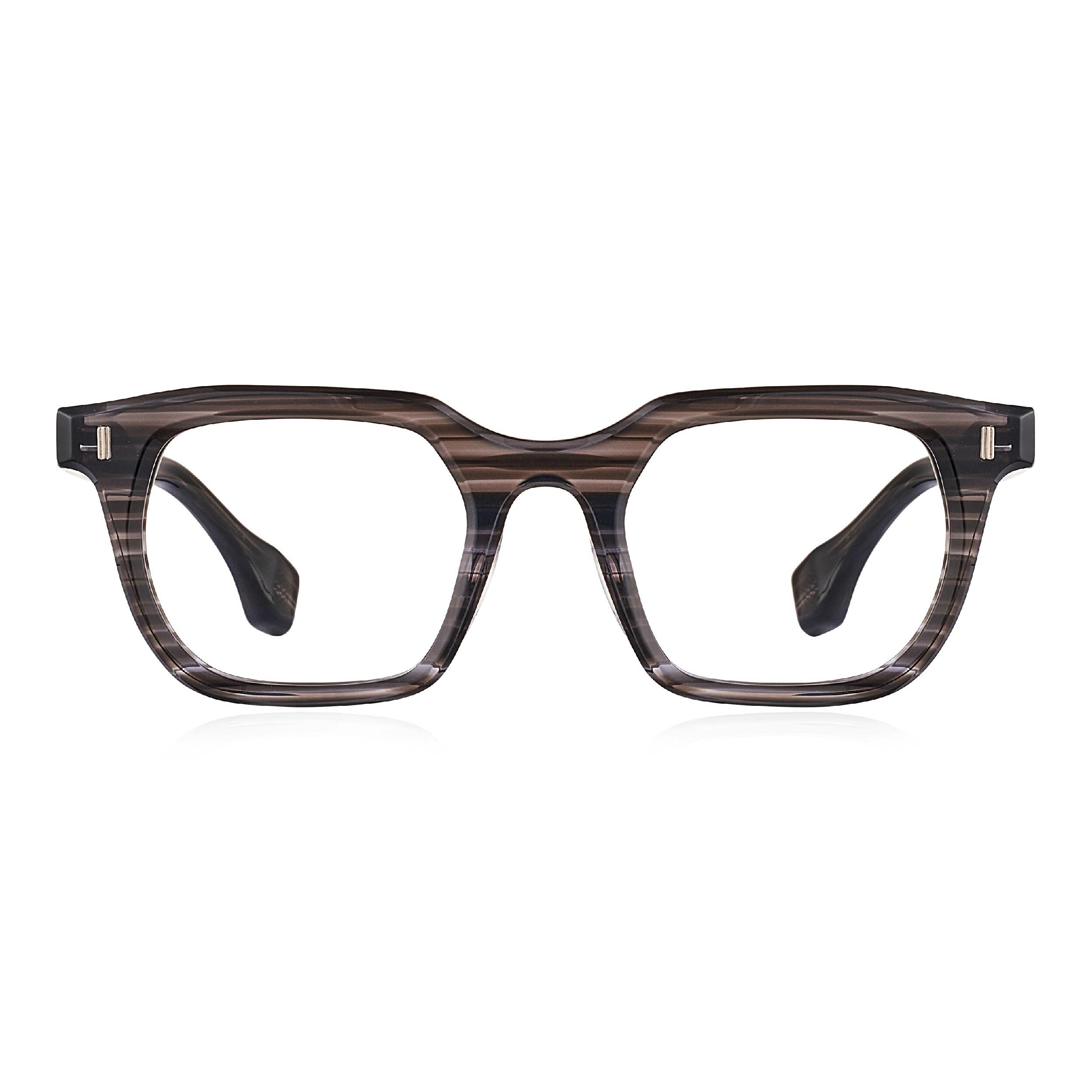 職人工法手造款方框眼鏡-兩色可選