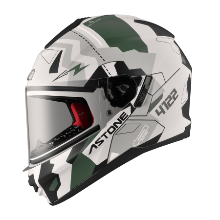 ASTONE GTB606 平灰綠 BG6 彩繪 內墨片 全罩式帽款