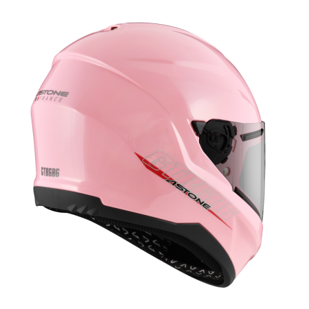 ASTONE GTB606 淺粉紅 素色 內墨片 全罩式帽款