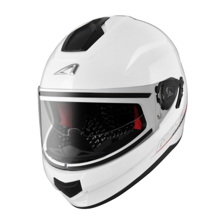 ASTONE GTB606 亮光白 素色 內墨片 全罩式帽款