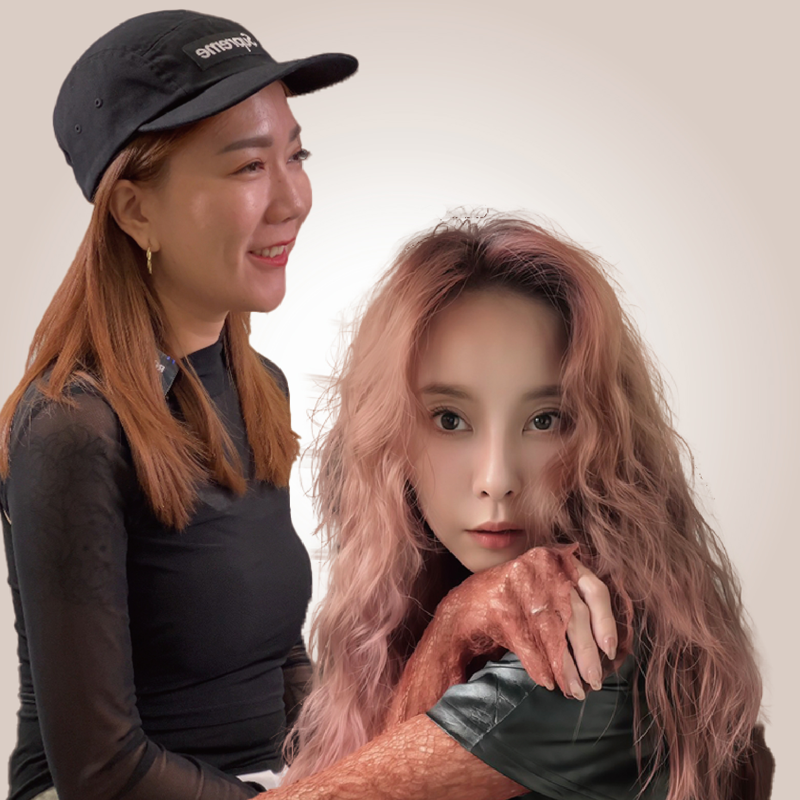 高顏質氛圍燙-講師-EDA&YUMI