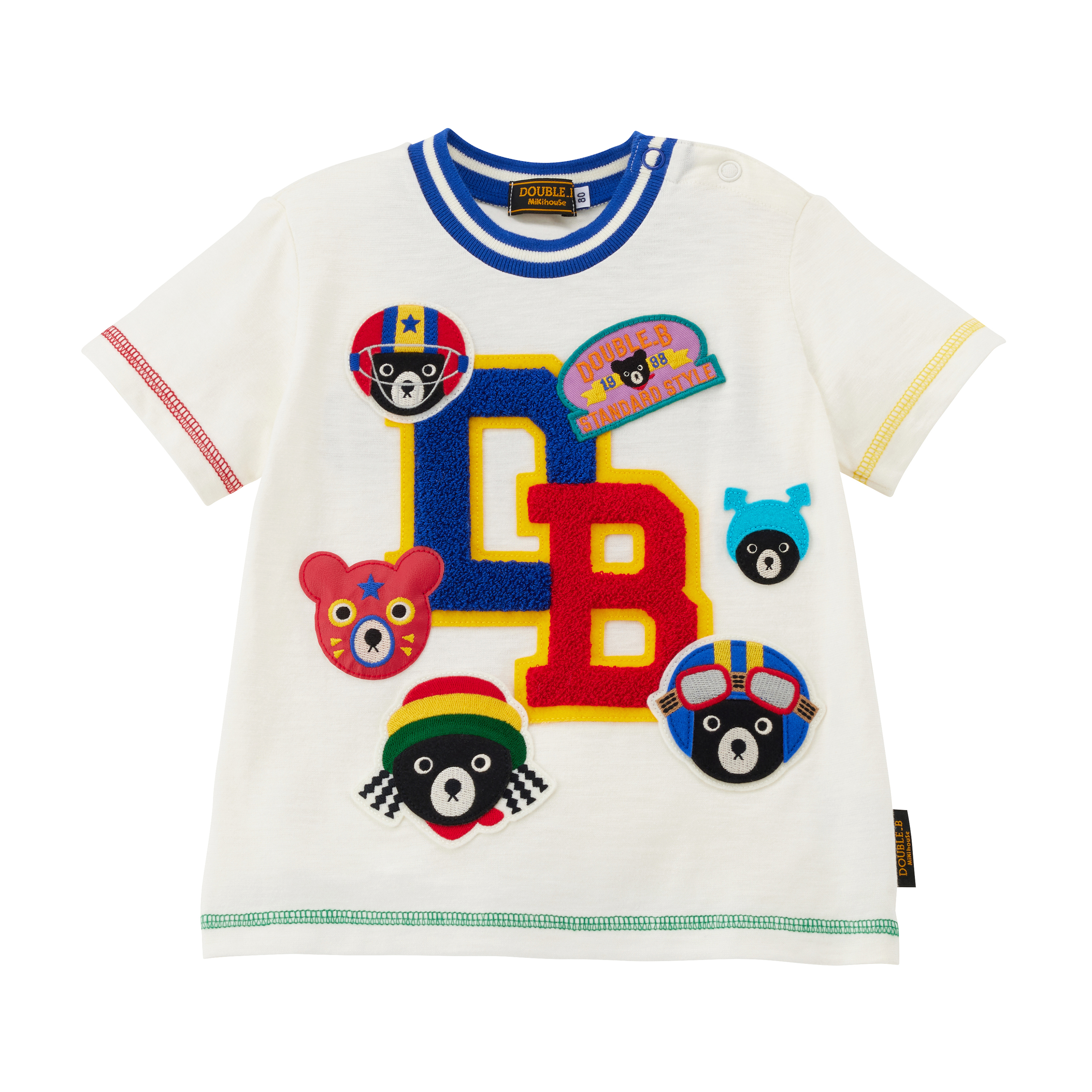 Double B 字母圖案短袖衫