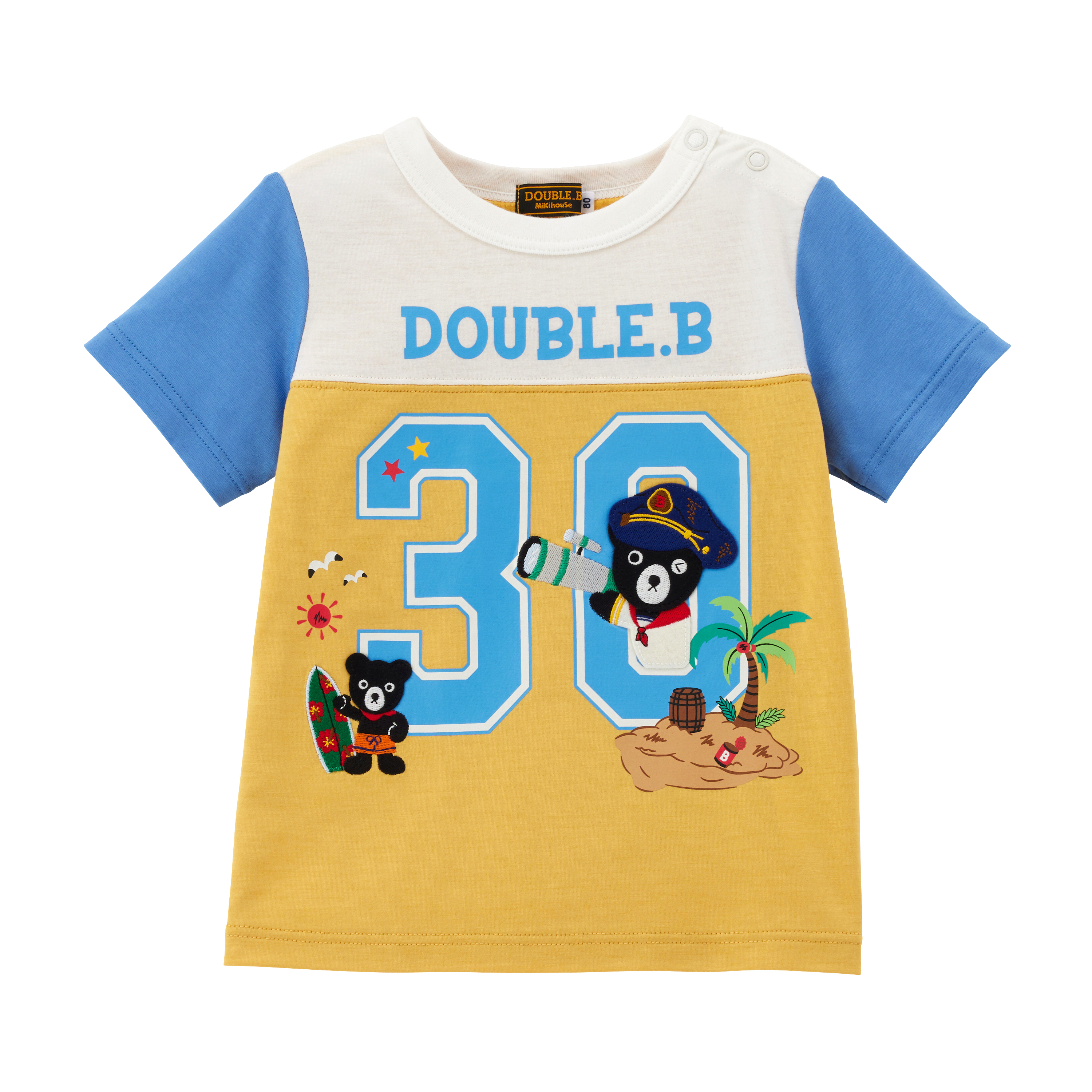 Double B 數字短袖衫