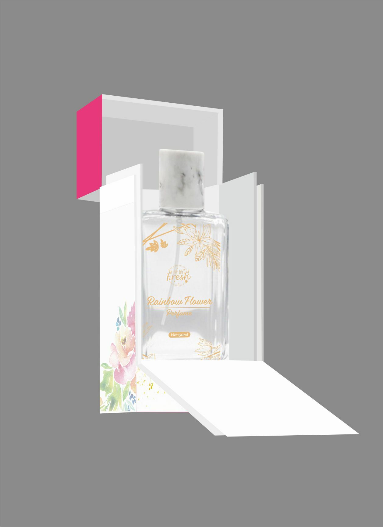 清怡七色花香水30ML 七色花轉運香水