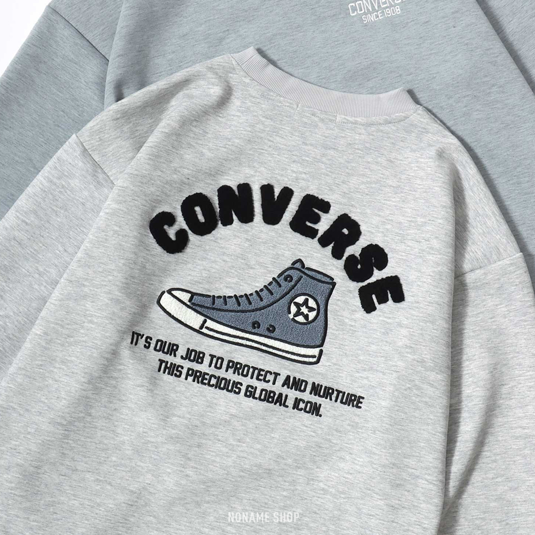 CONVERSE 插畫 小LOGO 衛衣 大學T 六色 (男款)