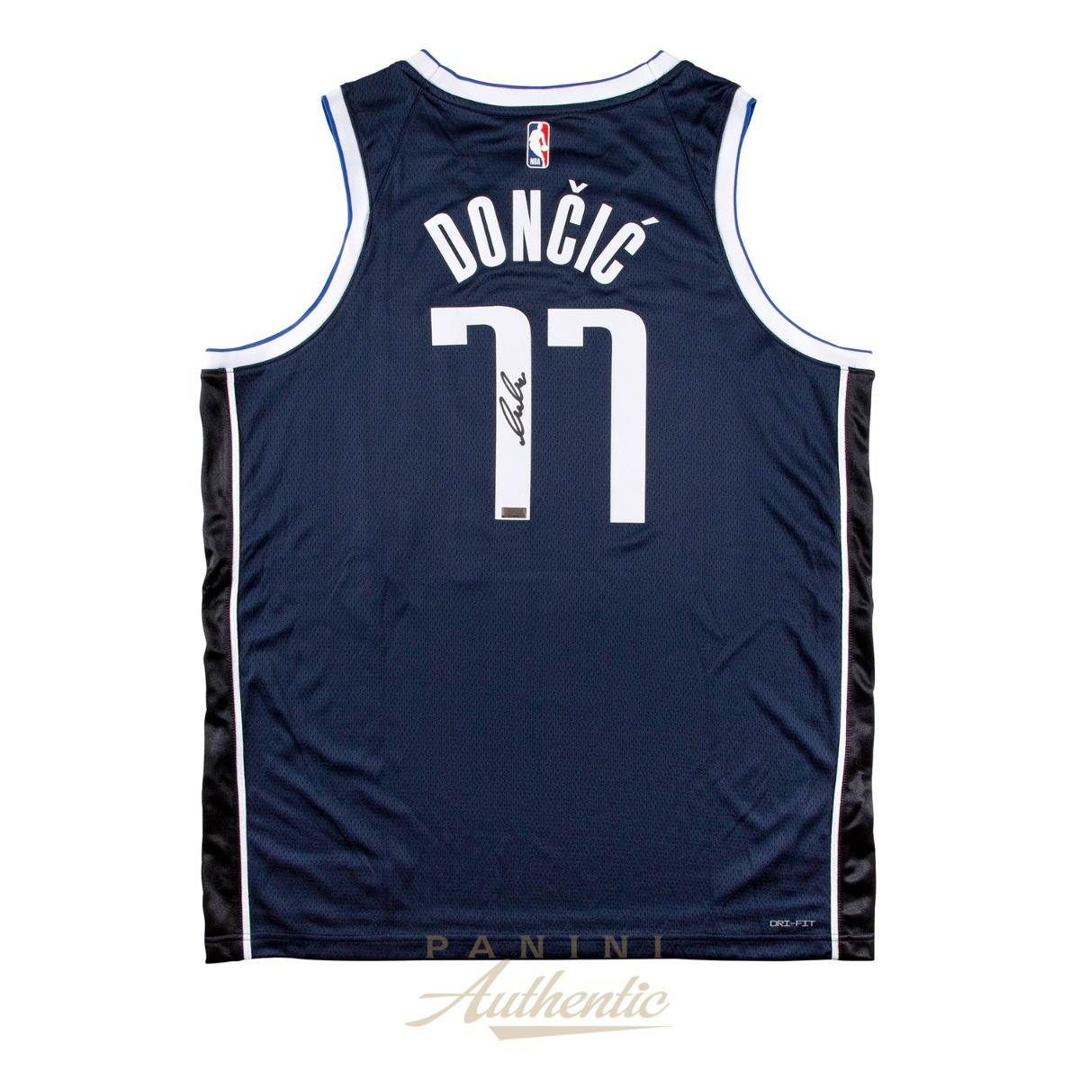 Luka Doncic Autographed Dallas Mavericks Navy Blue Jordan Brand Swingman Jersey