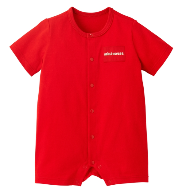 Miki House 小logo嬰兒連體服