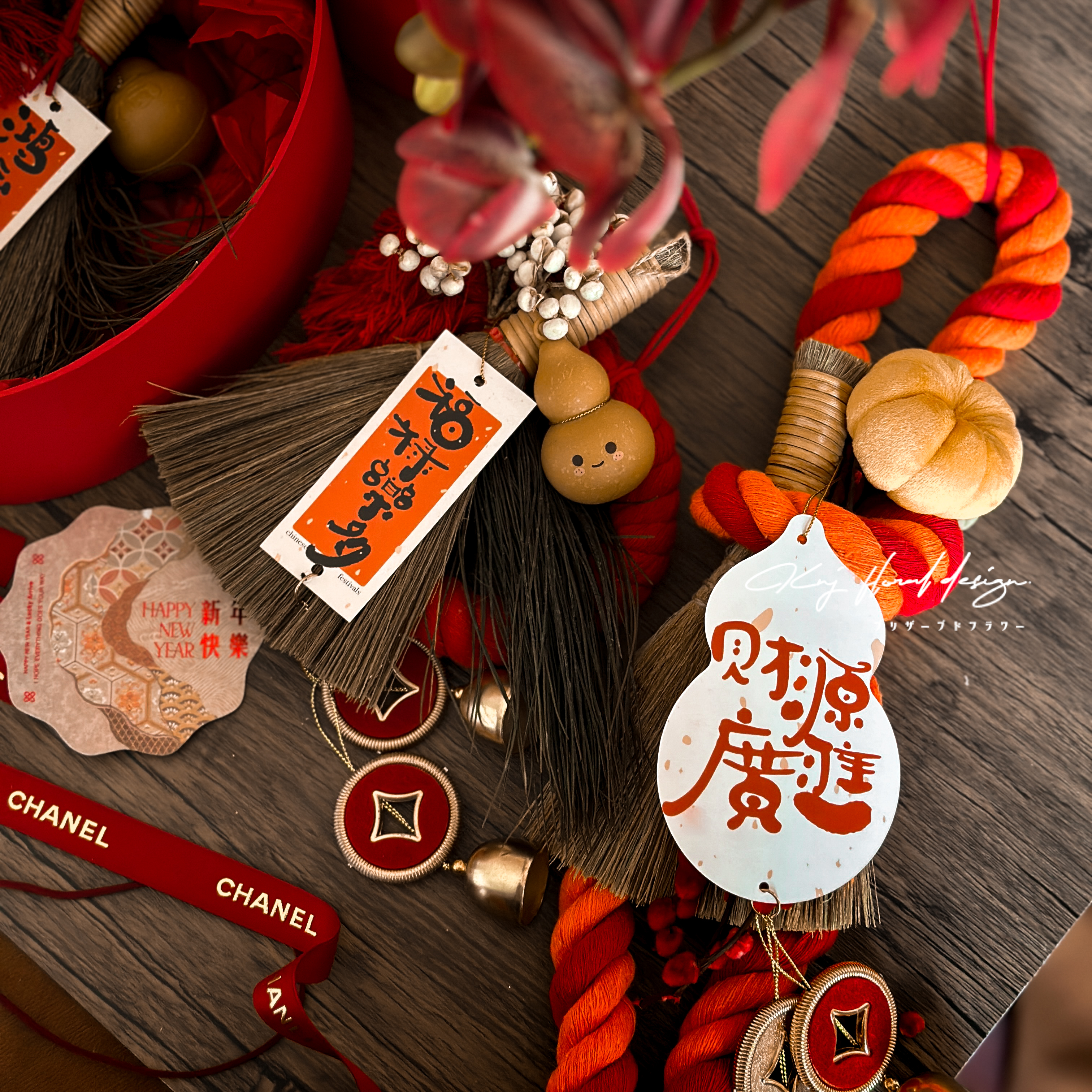 新春創意福運門掛