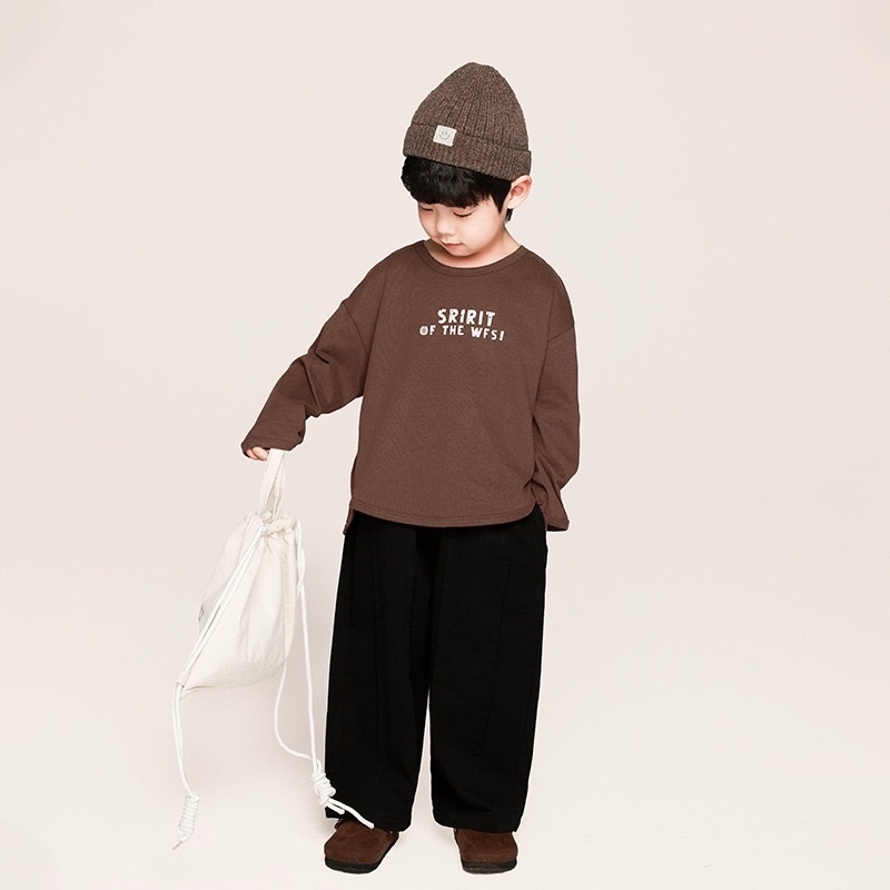 T恤秋裝 森系復古長袖上衣