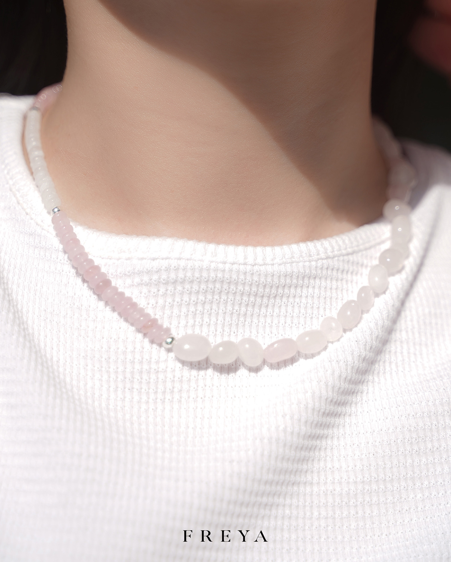 FREYA 粉水晶項鍊