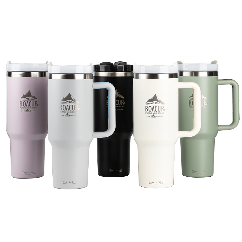 BOACUP大容量手提保溫杯