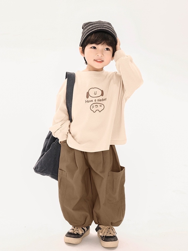 T恤長袖秋裝 韓版純棉上衣