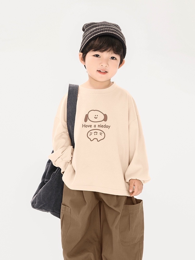 T恤長袖秋裝 韓版純棉上衣