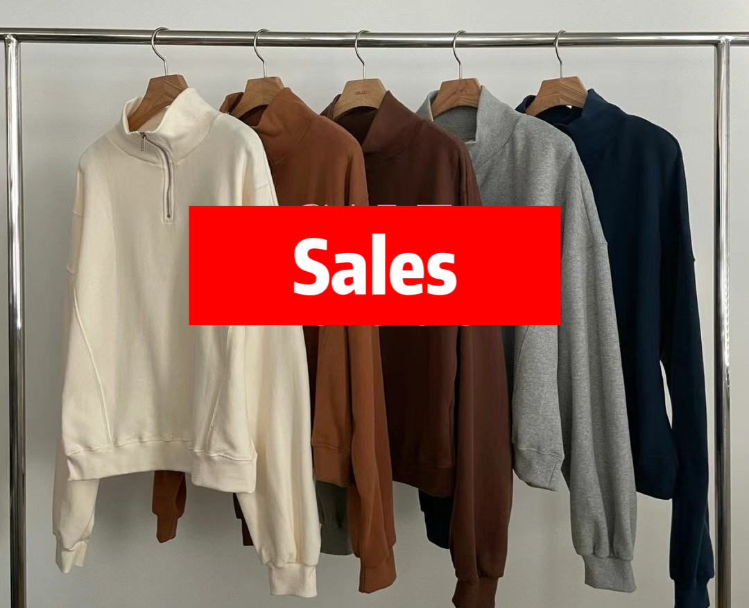 VA1 拉鏈樽領衛衣