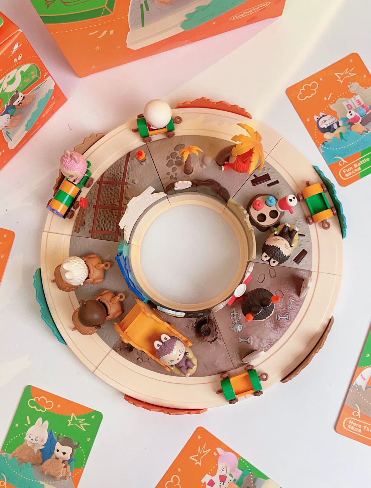 POPMART 泡泡瑪特 Labubu 一起玩遊戲系列 樂園場景公仔 盲盒/現貨