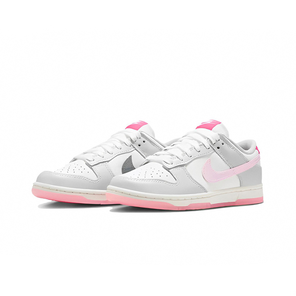 W Nike Dunk Low 520 Pack Pink 情人節 白粉 低筒 FN3451-161