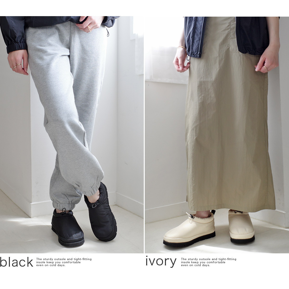 工裝風格 防潑水內羔羊束口鞋 【FX2409】