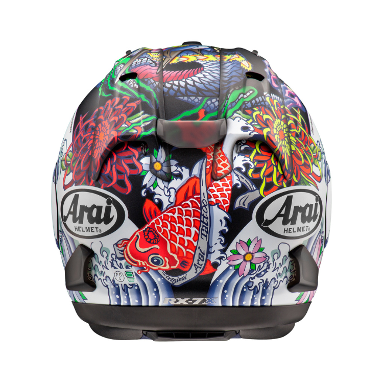 ARAI RX-7X ORIENTAL FLAT BLACK 浮世繪