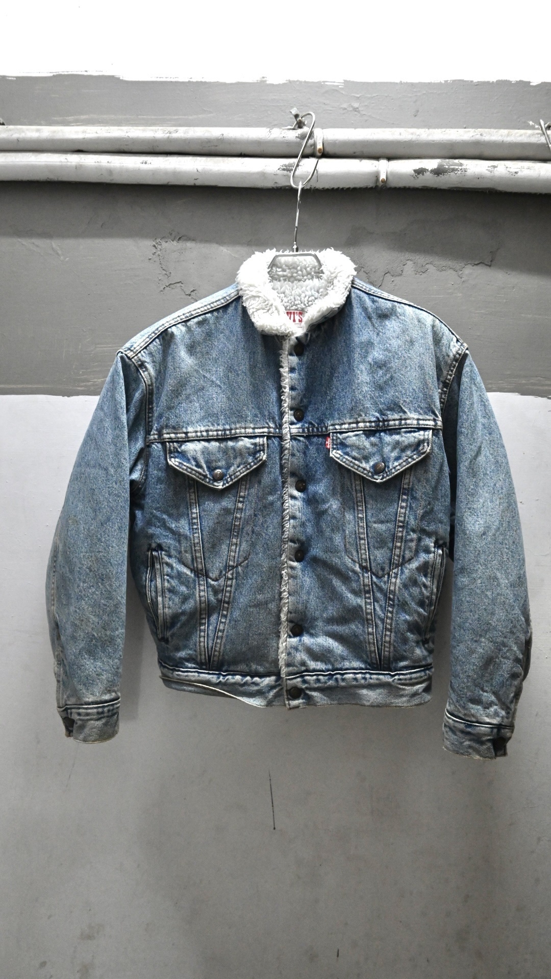 LEVIS Denim Sherpa Jacket （Made in USA）