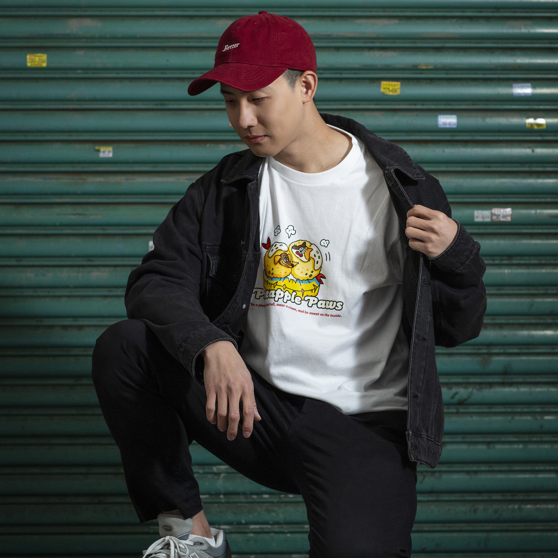 鳳梨貓球  Pineapple Paws 短袖T恤