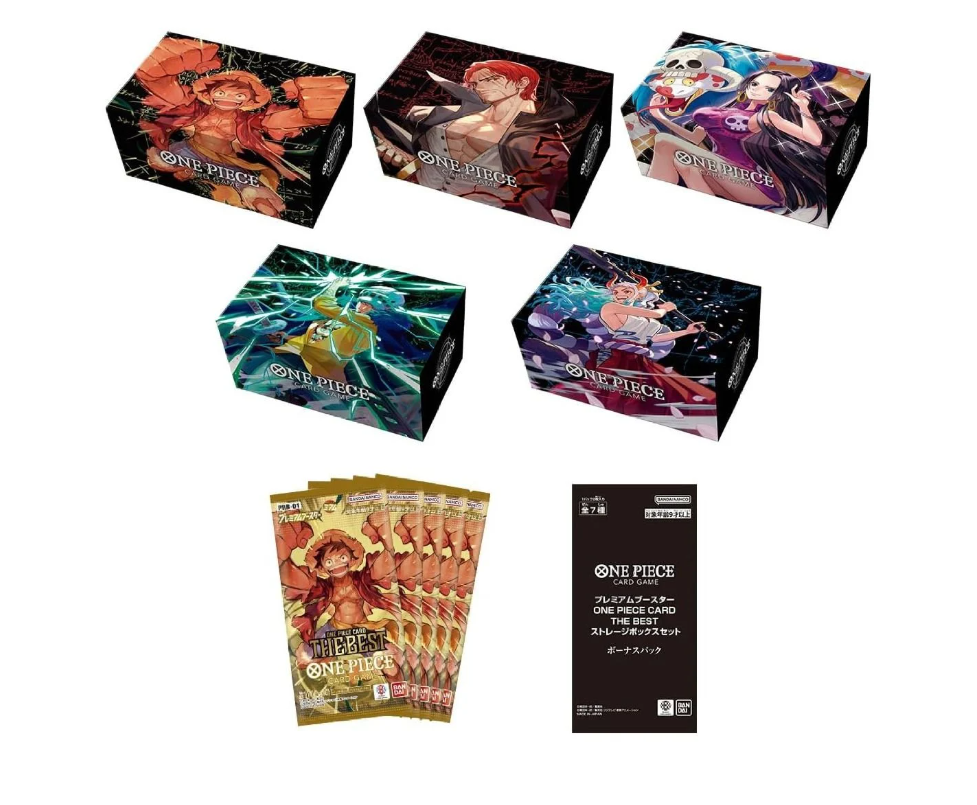 Bandai One Piece Card Game Card Game Premium Pack Set - PRB01-ONE PIECE CARD THE BEST