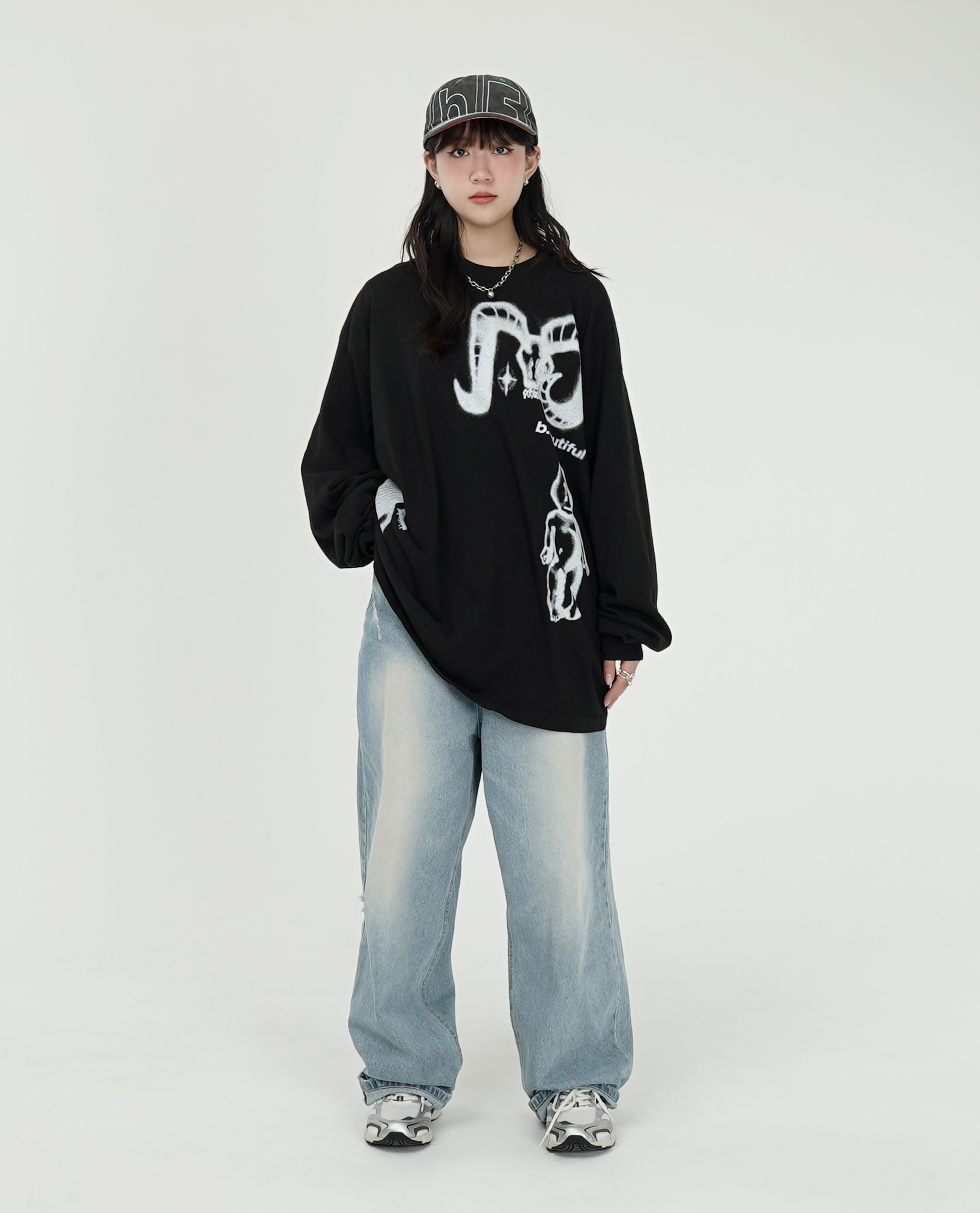 b.Eautiful x Shiga Ram LS Shirt - 24 FW (New Year Collection)
