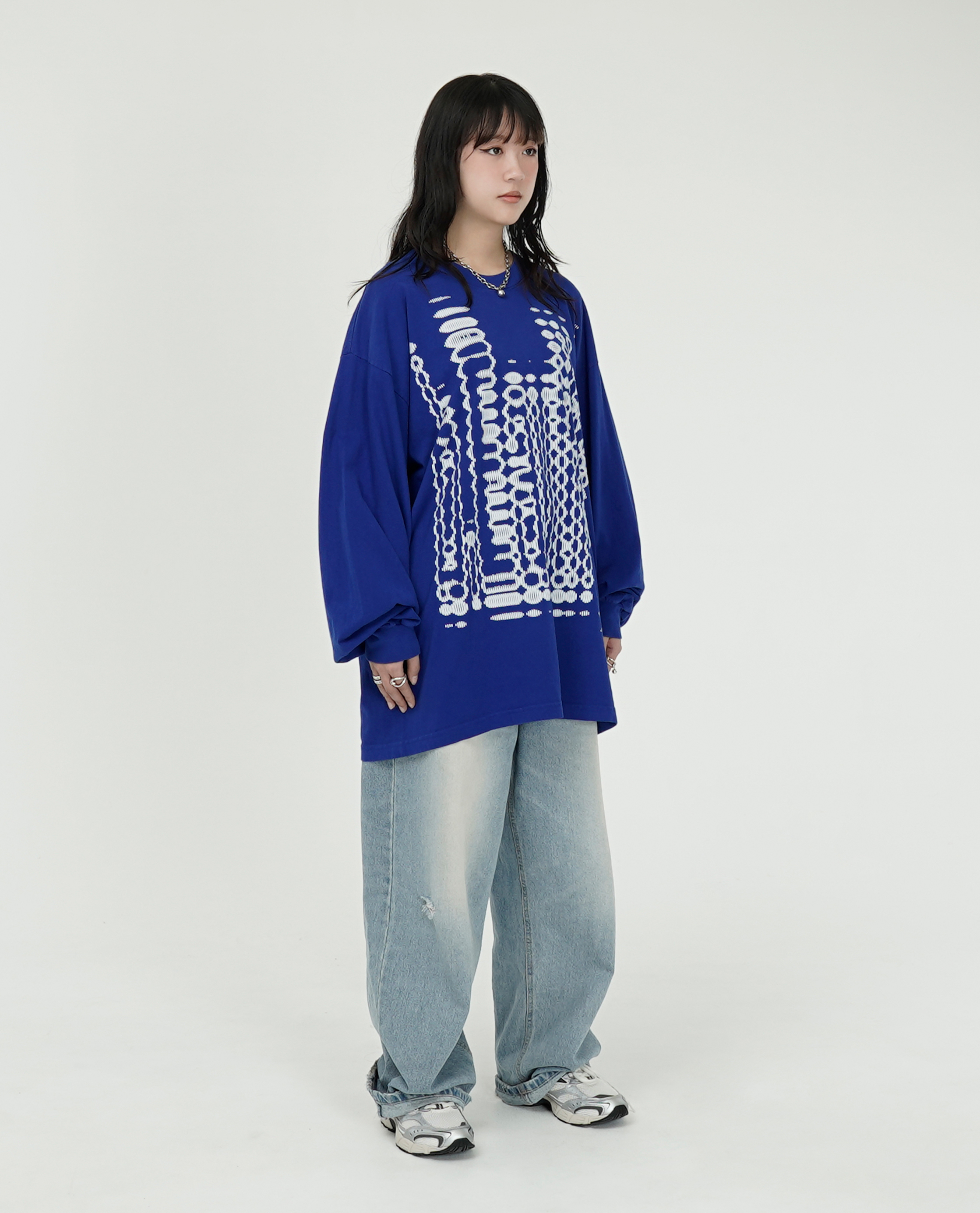 b.Eautiful Vapor Logo LS Shirt - 24 FW (New Year Collection)