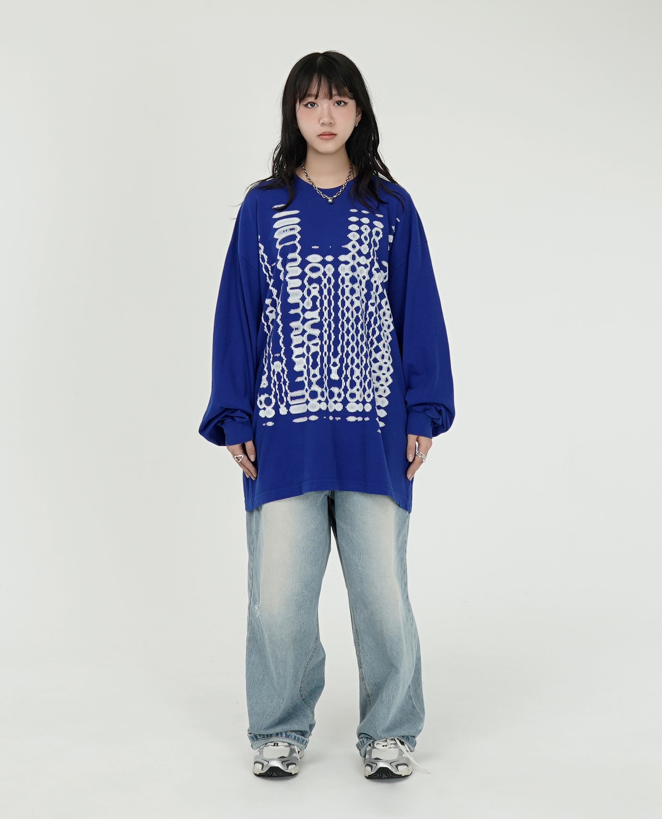 b.Eautiful Vapor Logo LS Shirt - 24 FW (New Year Collection)