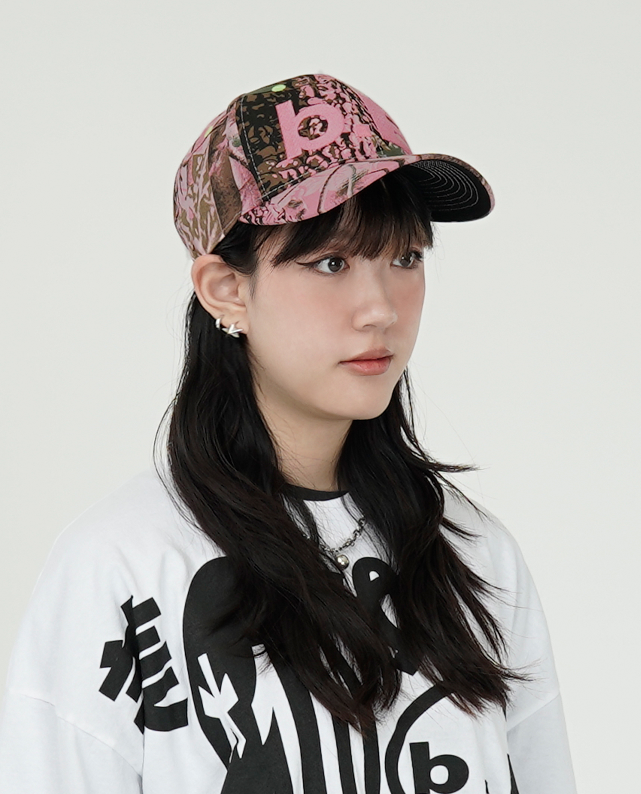 b.Eautiful b.E Hat (Pink Real Camo) - 24FW (New Year Collection)