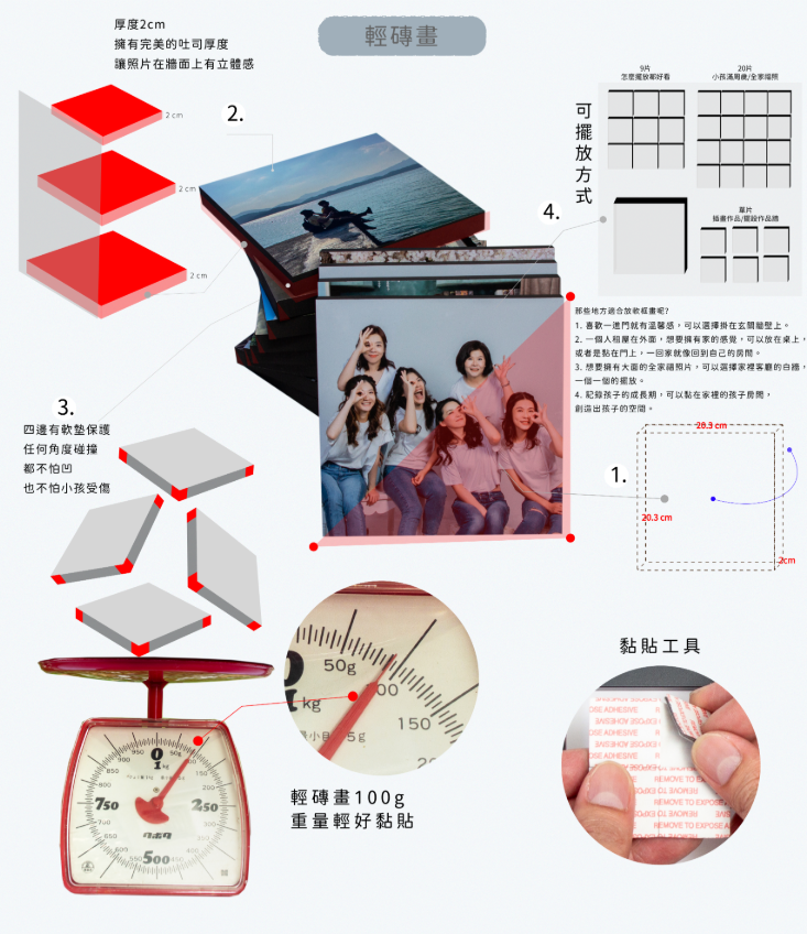 一起來認識輕磚畫！