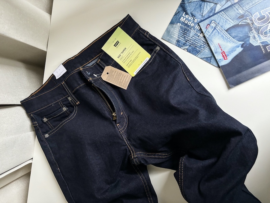 |五折秒殺🔥|LEVI'S® 502™  TAPER 原色 錐形牛仔褲