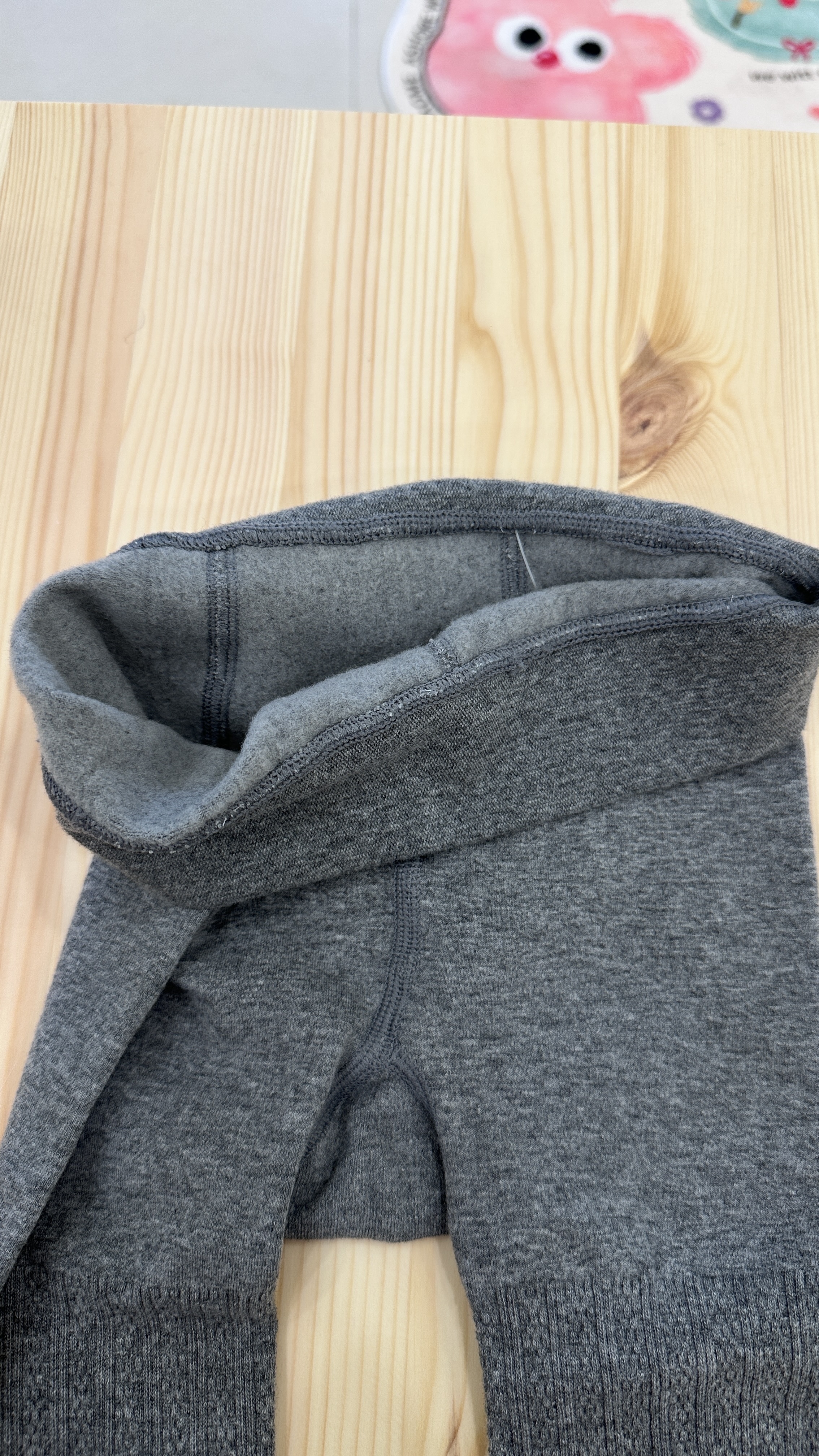 花邊褲秋冬款 緹花棉拉毛蝴蝶結九分褲