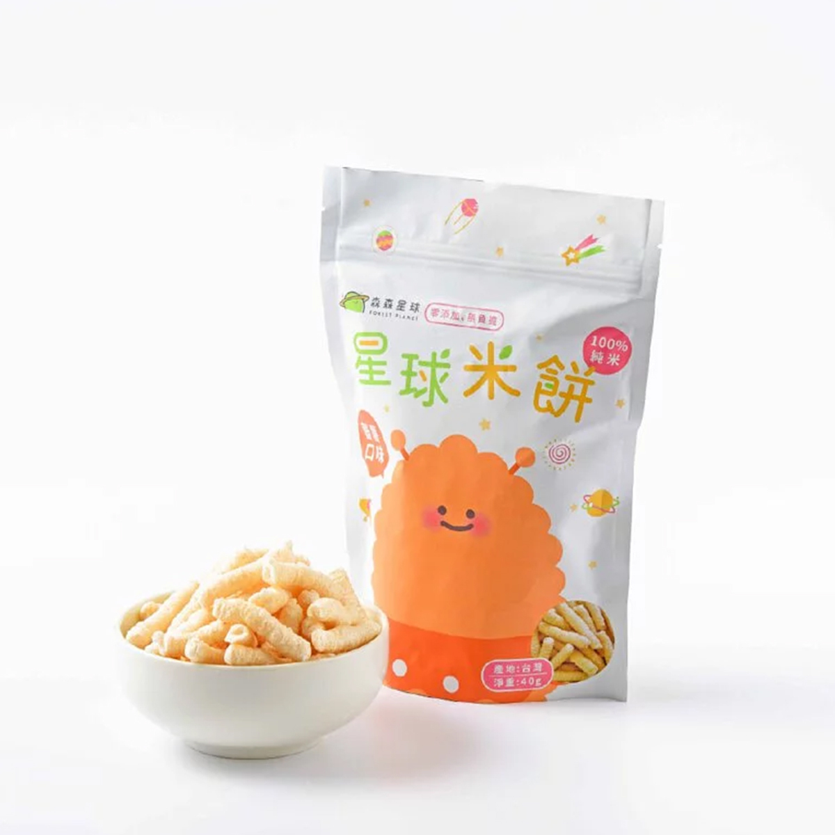 星球寶寶米餅｜蕃薯口味｜單包｜適合6個月以上